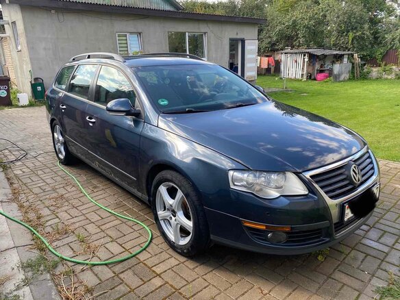 2006 Volkswagen Passat B6, синий, 564826 рублей - вид 4