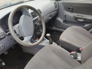 2005 Hyundai Accent ТагАЗ II, чёрный, 247000 рублей, вид 4