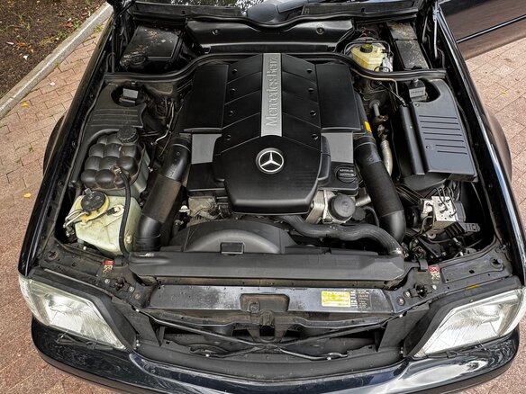 2000 Mercedes-Benz SL-Класс 500 IV (R129) Рестайлинг 2, чёрный, 12500000 рублей - вид 19