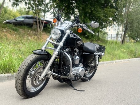 2014 Harley-Davidson Sportster 1200, чёрный, 700000 рублей, вид 2