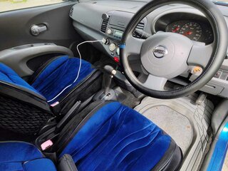 2004 Nissan March III (K12), синий, 680000 рублей, вид 5