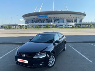 2012 Volkswagen Jetta VI, чёрный, 900000 рублей, вид 2