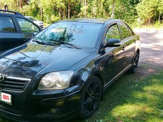 2008 Toyota Avensis II Рестайлинг, чёрный, 760000 рублей, вид 1