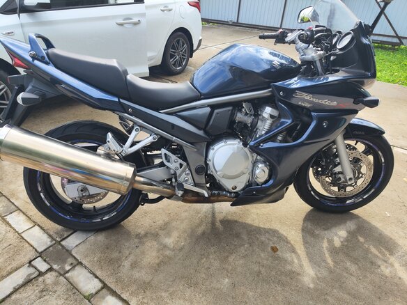 2007 Suzuki Bandit GSF 650, синий, 480000 рублей - вид 1