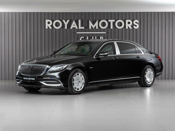 2018 Mercedes-Benz Maybach S-Класс S650 Guard I (X222) Рестайлинг, чёрный