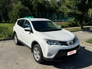 2013 Toyota RAV4 IV (XA40), белый, 1599000 рублей, вид 1