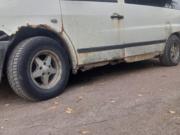 2003 Mercedes-Benz Vito 108 CDI I (W638), белый, 100000 рублей - вид 2