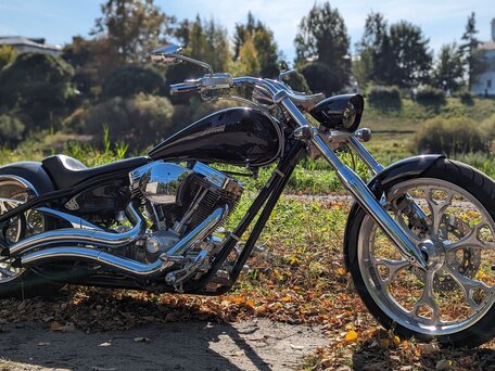2006 Big Dog Motorcycles Pitbull, чёрный, 1750000 рублей, вид 2