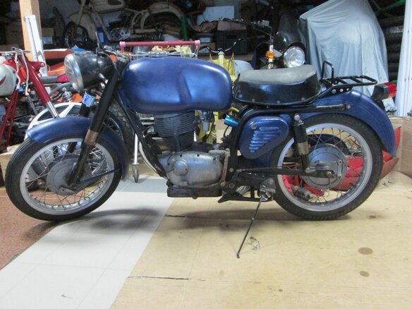 1961 Gilera Strada, синий, 408391 рублей - вид 1