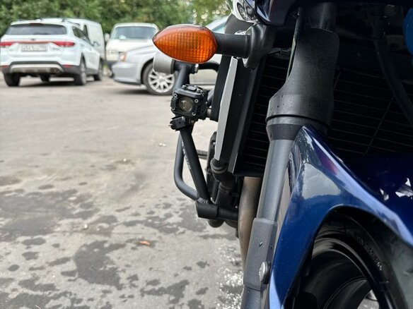 2008 Yamaha FZ6, синий, 430000 рублей - вид 9