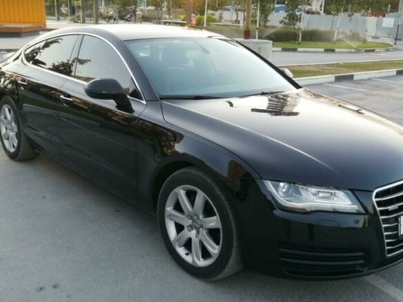 2013 Audi A7 I (4G), чёрный, 1370000 рублей - вид 2