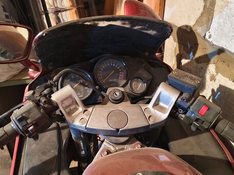 1993 Kawasaki ZZR 400, пурпурный, 220000 рублей, вид 4