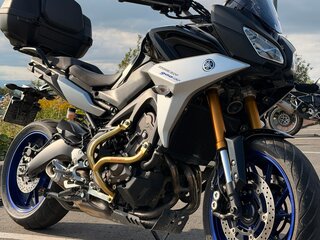 2018 Yamaha MT-09 Tracer (FJ-09), синий, 995000 рублей, вид 1