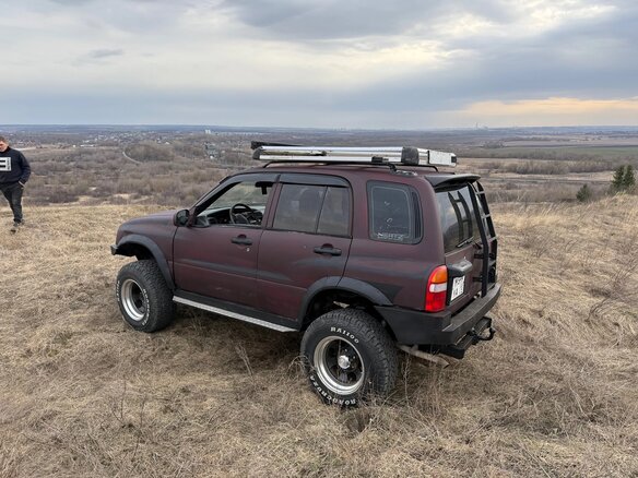 1999 Chevrolet Tracker II, красный, 625000 рублей - вид 4