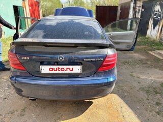 2002 Mercedes-Benz C-Класс 230 II (W203), синий, 600000 рублей, вид 3
