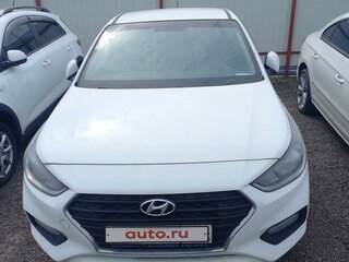 2019 Hyundai Solaris II, белый, 745000 рублей, вид 4