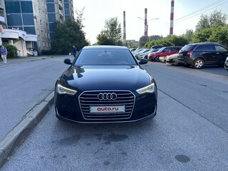 2015 Audi A6 IV (C7) Рестайлинг, чёрный, 1499999 рублей, вид 1