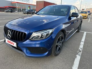 2017 Mercedes-Benz C-Класс 200 9G-TRONIC IV (W205), синий, 2300000 рублей, вид 1