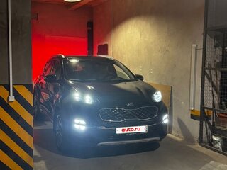 2019 Kia Sportage IV Рестайлинг, чёрный, 2400000 рублей, вид 4