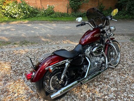 2008 Harley-Davidson Sportster 883, пурпурный, 599000 рублей, вид 4