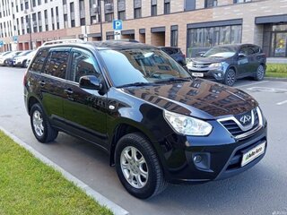 2013 Chery Tiggo (T11) I Рестайлинг (FL), чёрный, 490000 рублей, вид 3