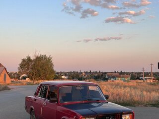 2006 Lada (ВАЗ) 2107, пурпурный, 80000 рублей, вид 2
