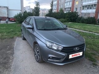 2019 Lada (ВАЗ) Vesta I, серый, 900000 рублей, вид 1