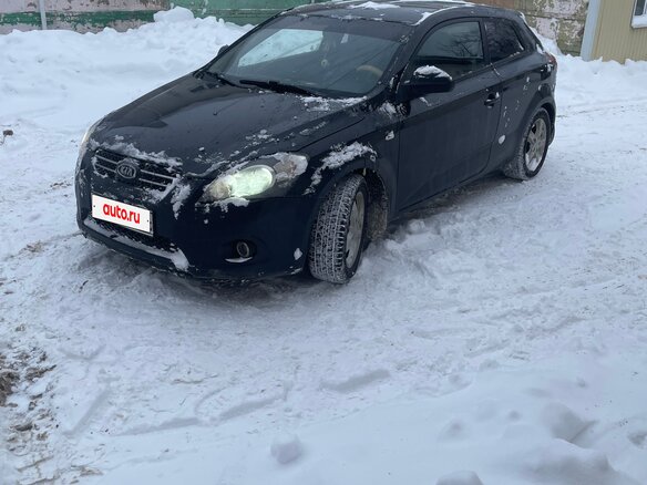 2009 Kia Ceed I, чёрный, 600000 рублей