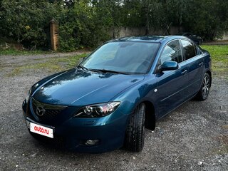 2007 Mazda 3 I (BK) Рестайлинг, синий, 620000 рублей, вид 1