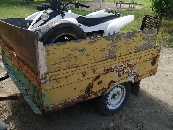 2014 Stels ATV-100, белый, 100000 рублей - вид 12