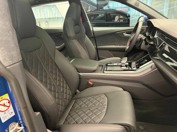 2025 Audi Q8 45 TDI I (4M) Рестайлинг, синий - вид 6