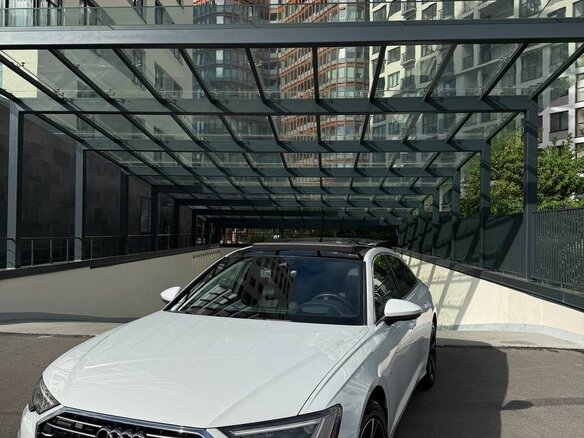 2020 Audi A6 40 TDI V (C8), белый - вид 2