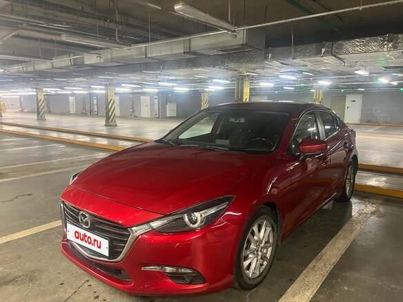 2016 Mazda 3 III (BM) Рестайлинг, красный, 1500000 рублей - вид 2