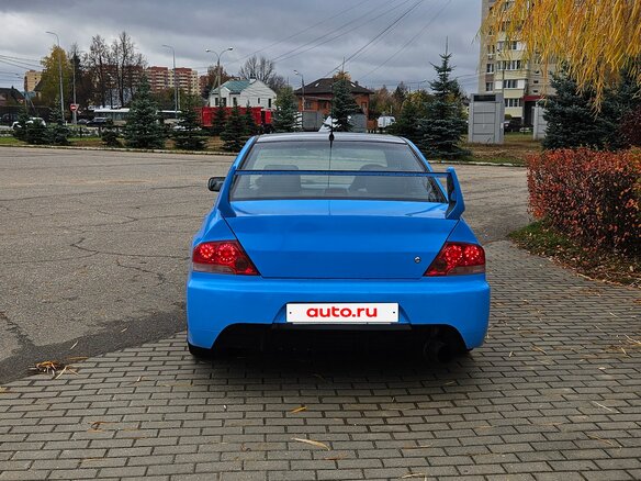 2007 Mitsubishi Lancer Evolution IX, голубой, 3200000 рублей - вид 13
