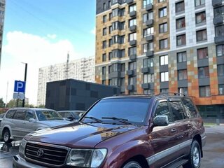 1998 Toyota Land Cruiser 100 Series, пурпурный, 1980000 рублей, вид 1