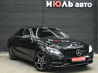 2014 Mercedes-Benz C-Класс 180 IV (W205), чёрный, 1570000 рублей, вид 3