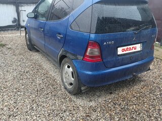 1999 Mercedes-Benz A-Класс 160 I (W168), синий, 400000 рублей, вид 3