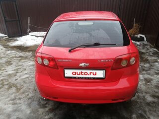 2005 Chevrolet Lacetti I, красный, 330000 рублей, вид 2