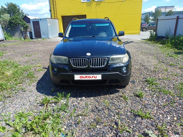 2008 BMW X3 20d I (E83) Рестайлинг, чёрный, 735000 рублей - вид 7