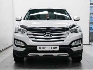 2013 Hyundai Santa Fe III, серебристый, 1629000 рублей, вид 2