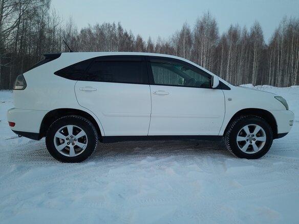 2004 Toyota Harrier II (XU30), белый, 1650000 рублей - вид 3