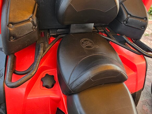 2008 BRP Can-Am Outlander MAX 650, красный, 750000 рублей - вид 9