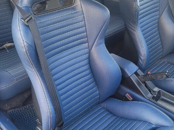 1989 Merkur XR4Ti, синий, 450000 рублей - вид 6