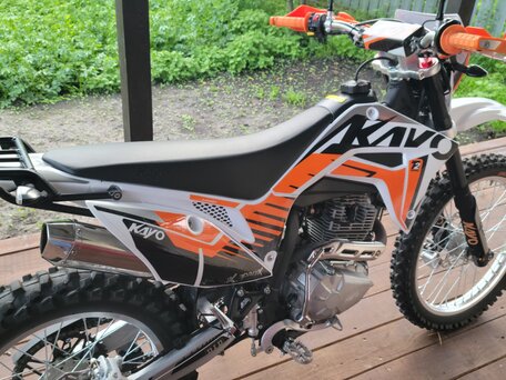 2023 Kayo T2 300 Enduro PR, белый, 175000 рублей, вид 5