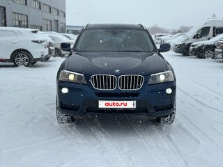 2013 BMW X3 28i xDrive II (F25), синий, 1900000 рублей, вид 3