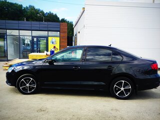 2016 Volkswagen Jetta VI Рестайлинг, чёрный, 1250000 рублей, вид 5