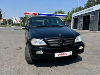2002 Mercedes-Benz M-Класс 320 I (W163) Рестайлинг, чёрный, 680000 рублей, вид 1