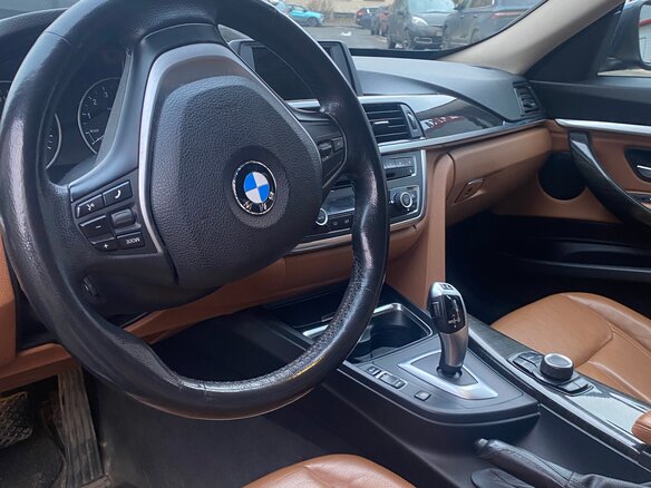 2013 BMW 3 серии Gran Turismo 320i VI (F3x), синий, 1700000 рублей - вид 3