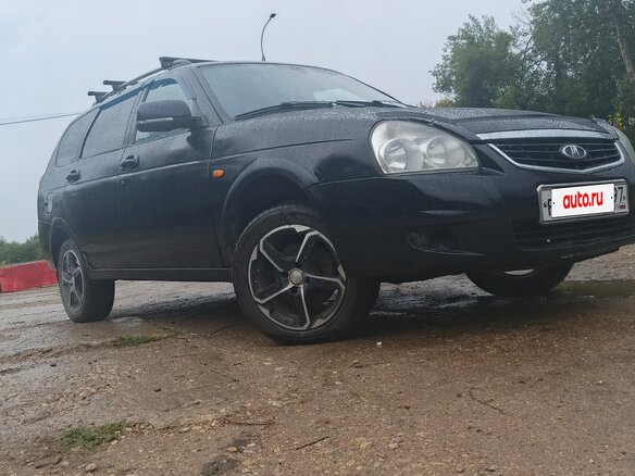 2010 Lada (ВАЗ) Priora I, чёрный, 210000 рублей - вид 1