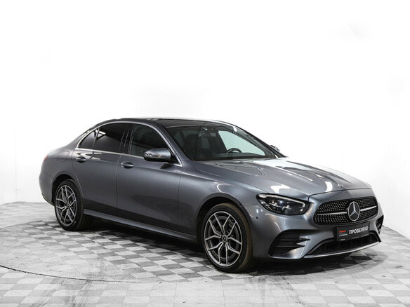 2020 Mercedes-Benz E-Класс 200 V (W213, S213, C238) Рестайлинг, серый - вид 2